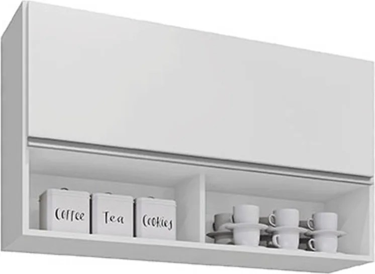 Armário Aéreo Wollo MDP/BP Branco G96 - Gran Belo