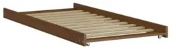 Treliche Solteiro Juvenil com Escada Móvel Joy Z40 Castanho Acetinado