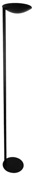 Luminaria De Piso Led Aluminio 12W 3000K - PRETO