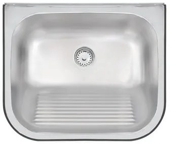 Tanque de Parede Tramontina Hera Wall 30 L em Aço Inox Acetinado 50 x 40 cm