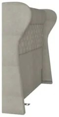 Cabeceira Cama Box Casal Queen 160cm Trinidad Z37 Boucle Cru - Mpozena