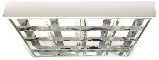 Luminaria Sobrepor Aluminio Branco 64Cm