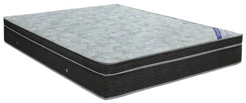 Colchao Light Nanolastic Queen 158 cm (LARG) Grafite e Branco - 42583 Sun House