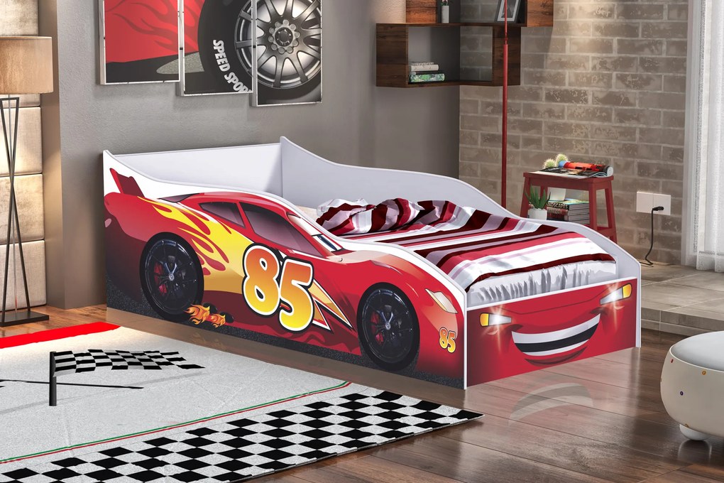 Cama Carro Solteiro Red – Gabrielli Móveis