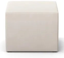 Poltrona Amamentação Base Madeira Balanço e Puff Lucy Z39 Suede Bege -