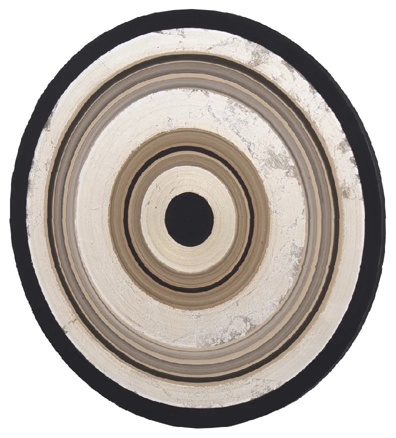 Mandala Torneada M - Quartzo Fumê