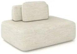 Sofá Modular 140cm Living Sala de Estar Moby Linho Cru Z08 - Mpozenato