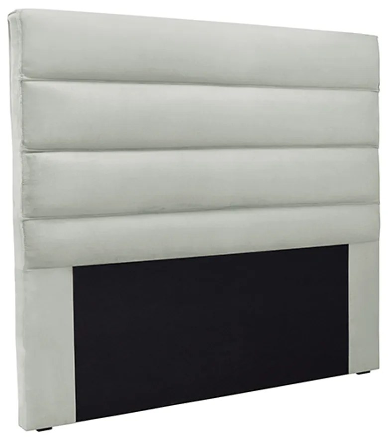 Cabeceira Decorativa King Size 1,95M Guess Veludo Prata G63 - Gran Belo