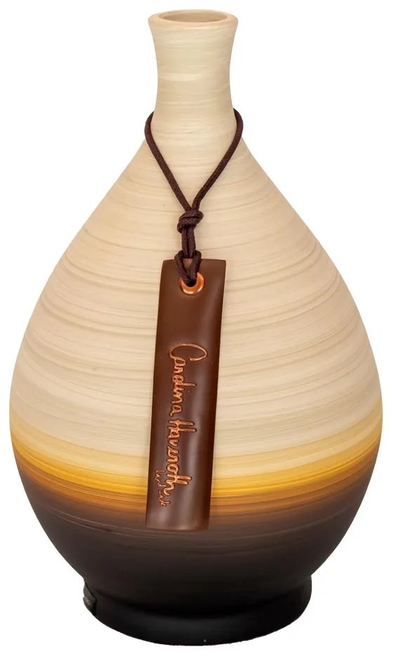 Vaso decorativo de cerâmica 24x15x15 - Salar Fosco  Kleiner