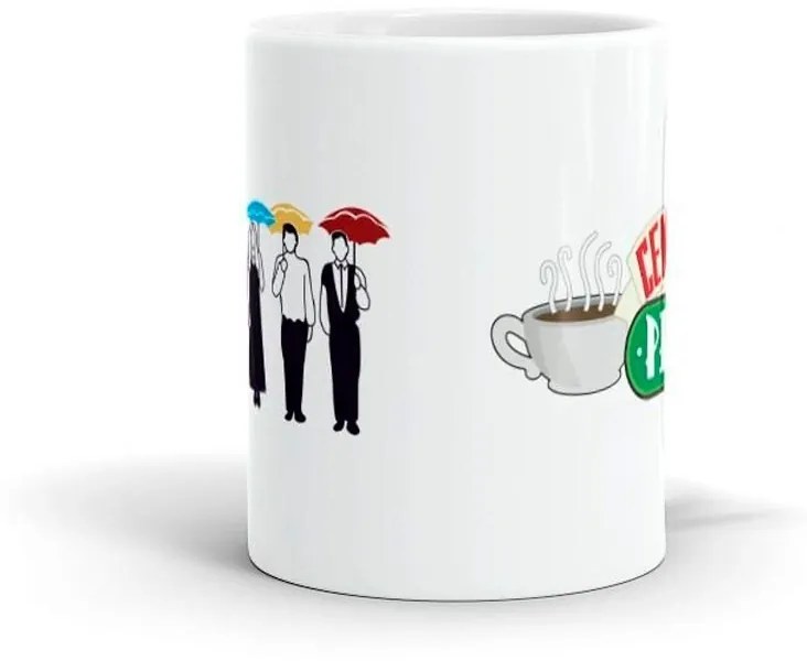 Caneca Porcelana Friends Central Perk Café