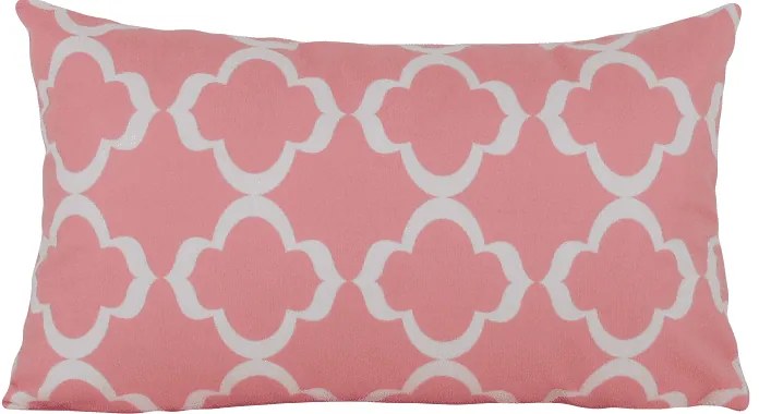 3 Capas Almofada Confort Veludo Rosa 30x50cm