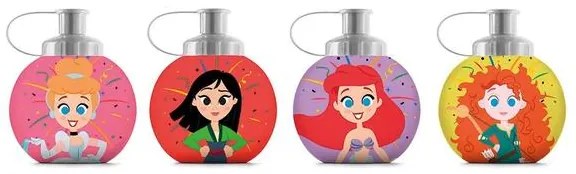 Squeeze Bola Princesas Colorido 250 Ml