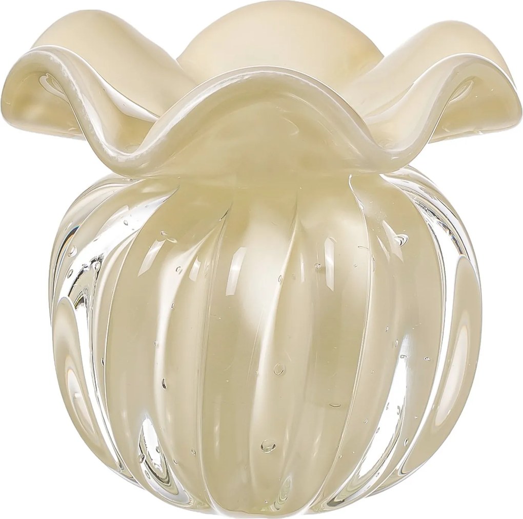 Vaso Murano Trouxinha Torcello PP - Topázio  Topázio