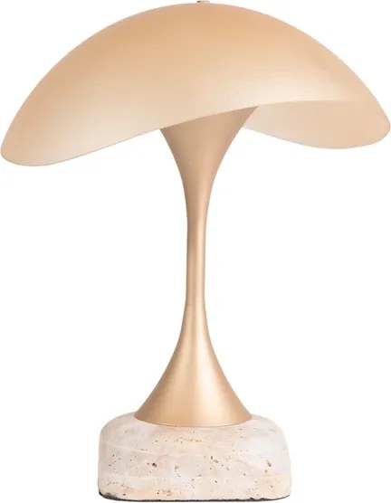 Luminaria De Mesa Led Marmore 127V 3000K Areias De Jalapao