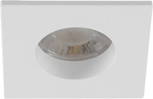 Plafon Led De Embutir Quadrado Branco 1,5w 25° 2700k Móbili