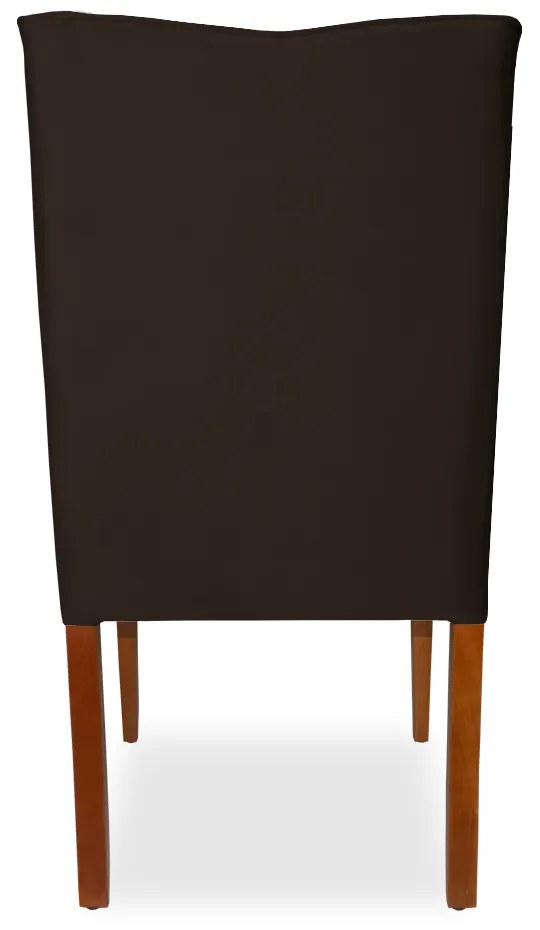 Cadeira de Jantar Micheli Suede Marrom