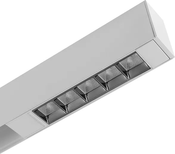 Plafon Led De Sobrepor Para Trilho 7W 40 3000K Trace - BRANCO