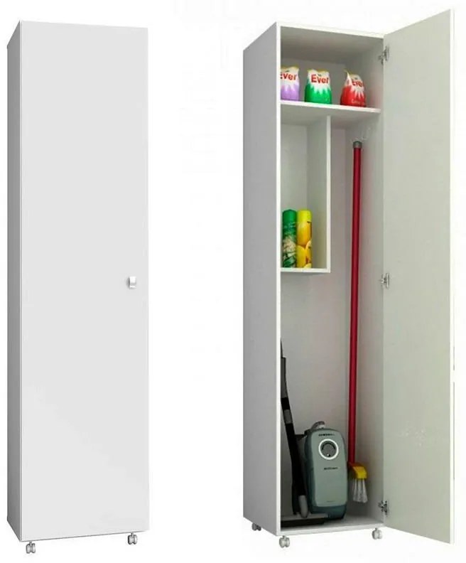 Armário para Lavanderia Multifuncional Branco AM3100