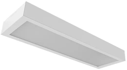 Plafon Led Sobrepor Aluminio Branco 27W 6500K Londres