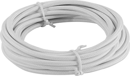 Kit Fio Tecido Aluminio 5 Deslocadores 5M - BRANCO