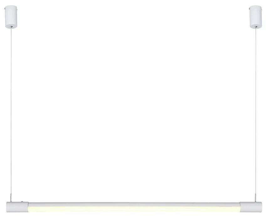 Pendente Tec 60X2,2Cm Led 12W 3000K Bivolt | Bella Iluminação Gd012Sw (Branco)