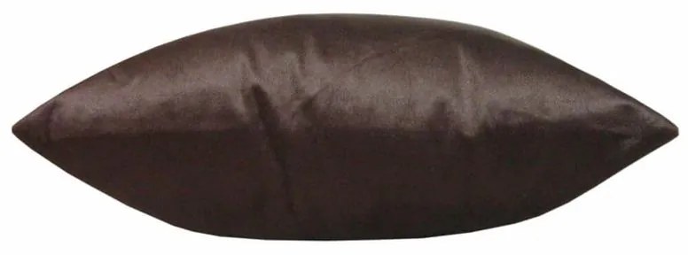 Capa de Almofada Lisa Sigma em Suede em Vários Tamanhos - Marrom - 45x45cm