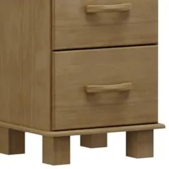 Mesa de Cabeceira Para Quarto 42cm 2 Gavetas Renzo Freijó F07 - Mpozen