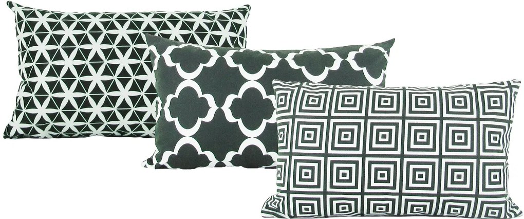3 Capas Almofada Confort Veludo Verde 30x50cm