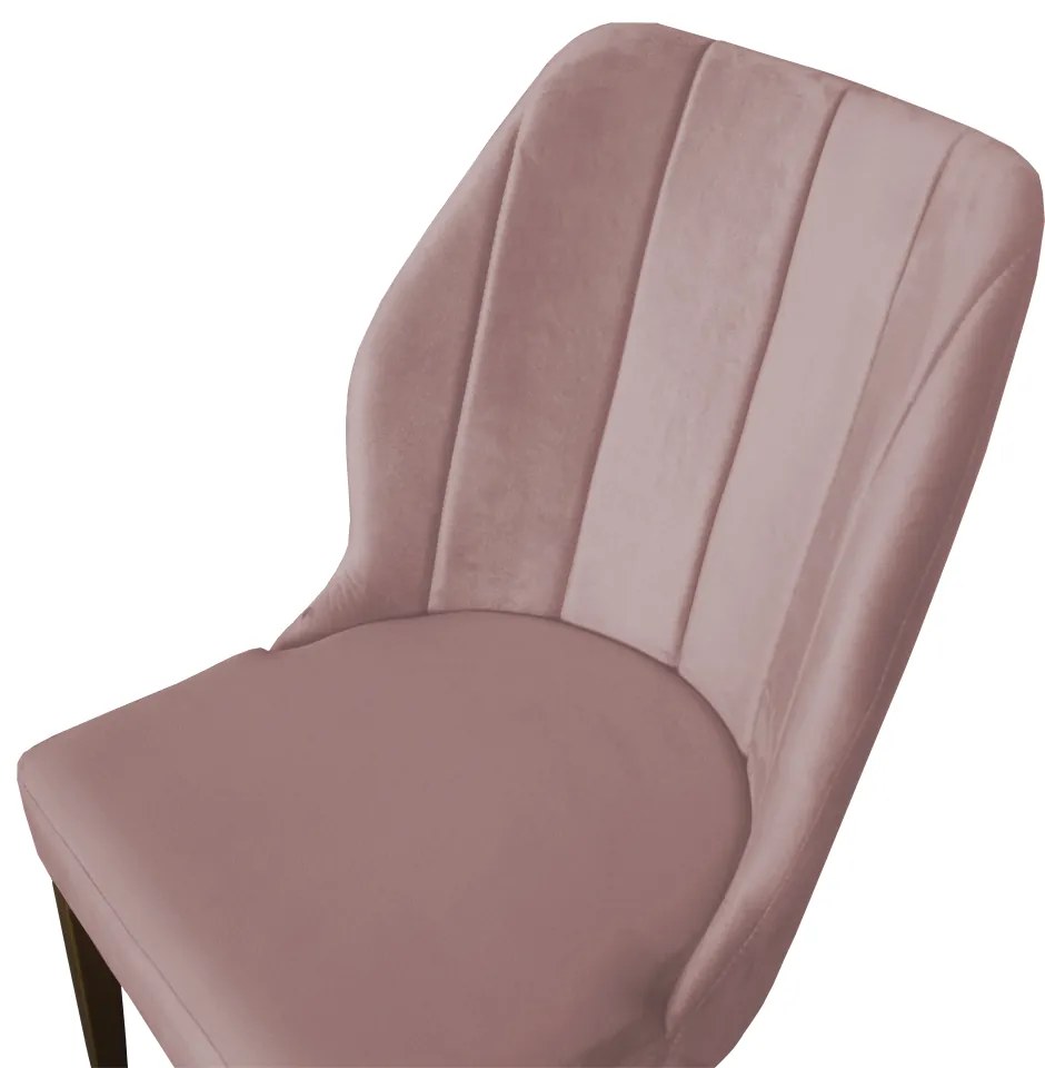 Kit 4 Cadeiras De Jantar Safira Suede Crepe