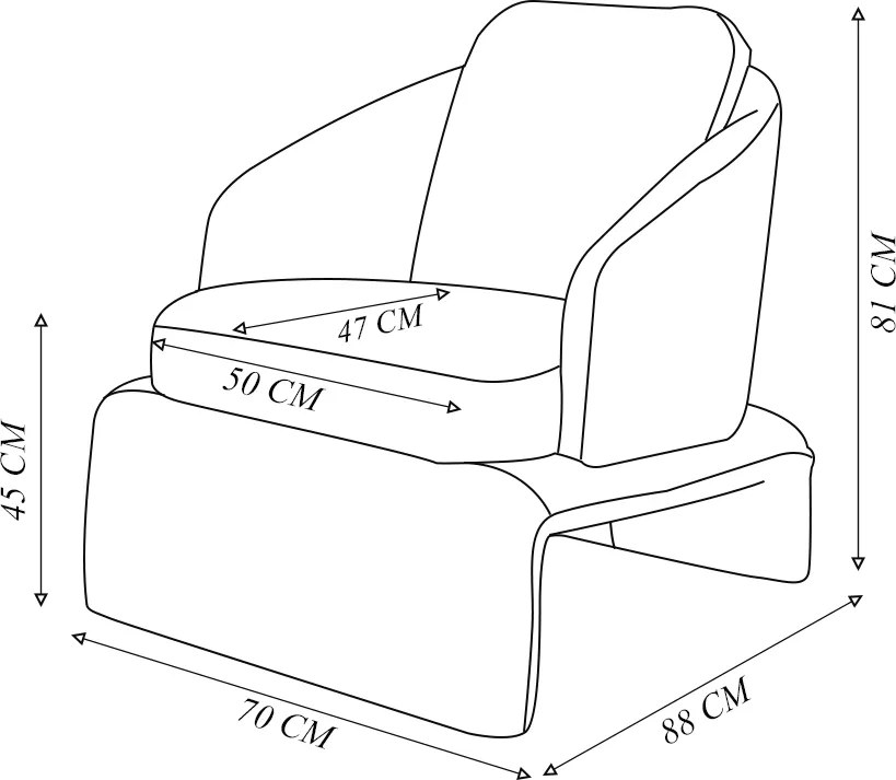 Kit 2 Poltronas Design Sala de Estar Califa Encosto Almofadado Bouclê Branco G92 - Gran Belo