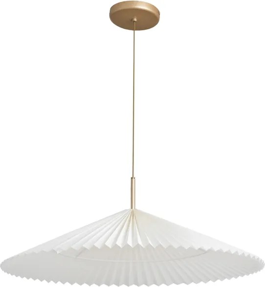 Pendente Tokyo Champagne Cupula Bege 12W 900Lm