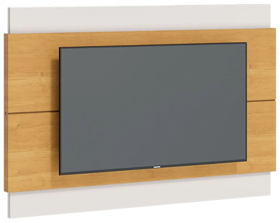 Painel Decorativo Sala de Estar 180cm Julien Nature/Off White G29 - Gran Belo