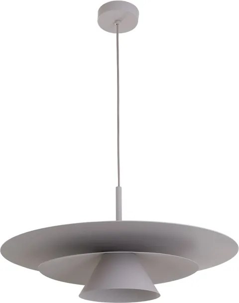 Pendente Led Alumínio 7w 2700k Ø60cm Plié - AREIA