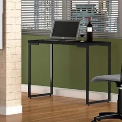 Mesa Escritório Estilo Industrial Porto 90cm Z34 Preto - Mpozenato