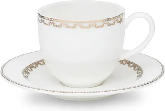 Jogo 06 Xícaras Café C/ Pires - Lumière  Lumière