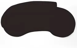 Sofá Living  4 Lugares 300cm Braço Esquerdo Mozart D06 Sintético Marro
