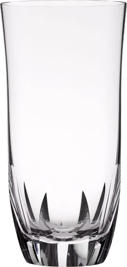 Copo de Cristal Lapidado Artesanal Long Drink - Transparente - 65  Incolor - 65