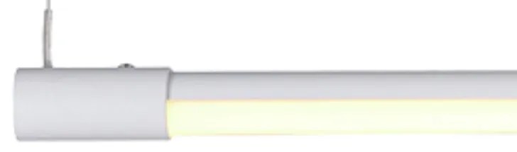 Pendente Tec 60X2,2Cm Led 12W 3000K Bivolt | Bella Iluminação Gd012Sw (Branco)