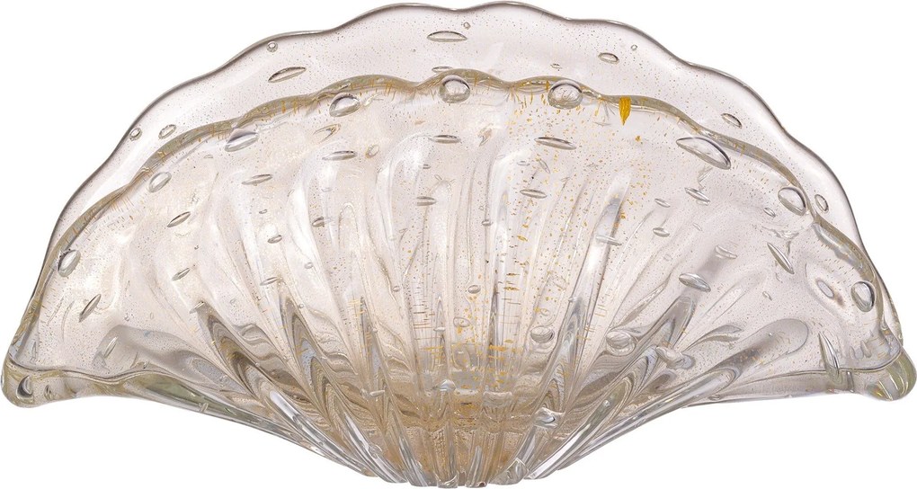 Porta Cartão Murano Istambul C/ Ouro - Transparente  Transparente