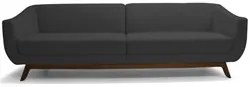 Sofá Atenas 4 Lugares 260cm C05 Corano Preto - Domi