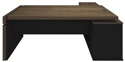Conjunto Escritório Home Office 3 Peças Mesa Diretor Corp A06 Charuto/