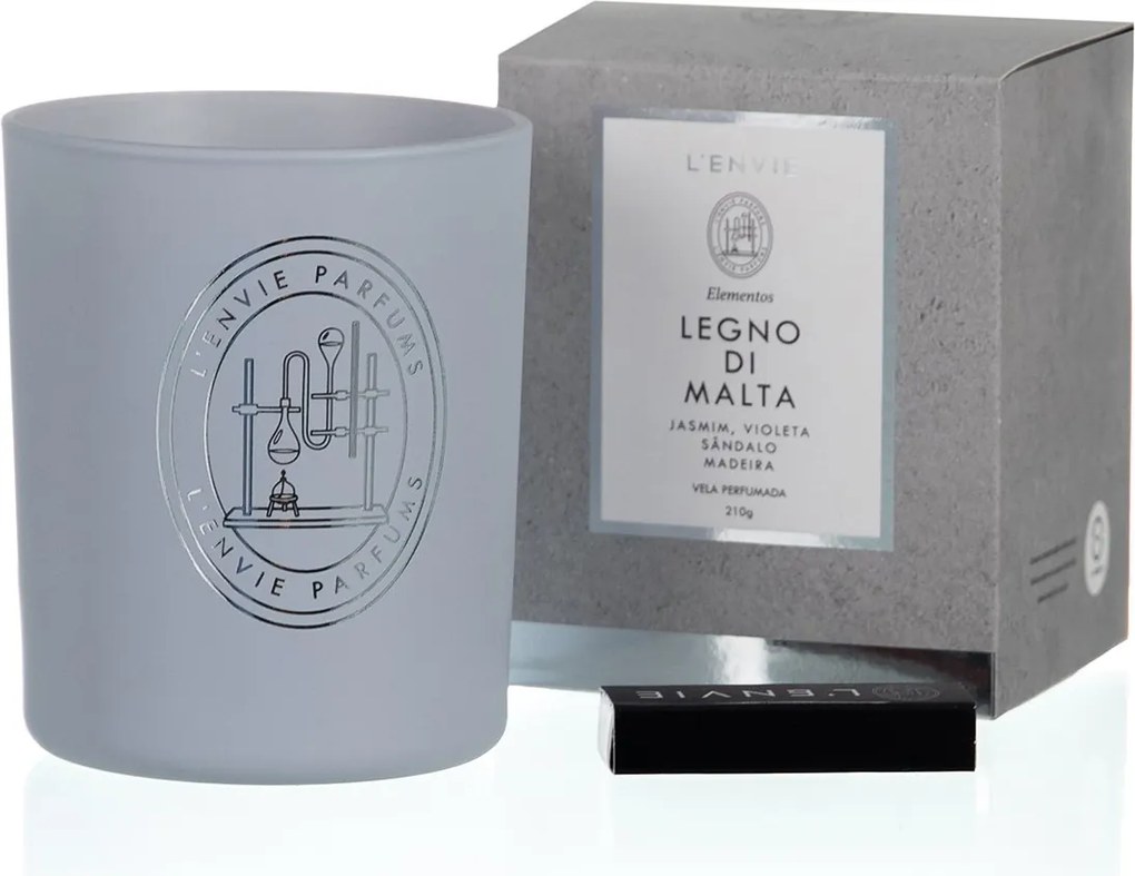 Vela Copo Perfumada - Legno Di Malta - 210g  Legno Di Malta - 210g