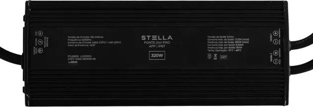 Driver Preto 320W Ip67 24V Pro