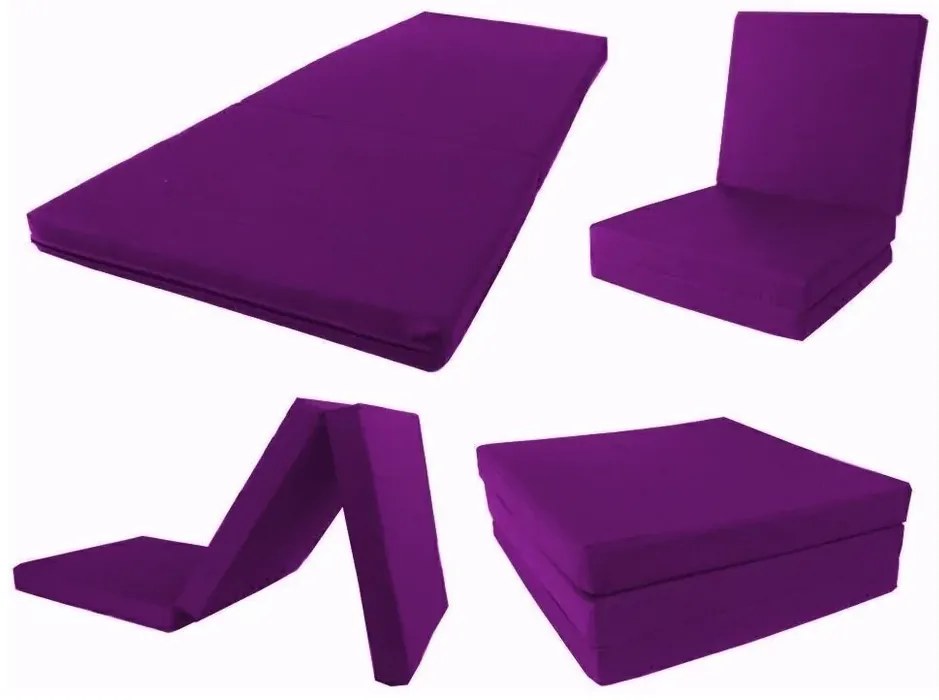 Puff Multifuncional Banco Colchão E Poltrona Suede (Preto)
