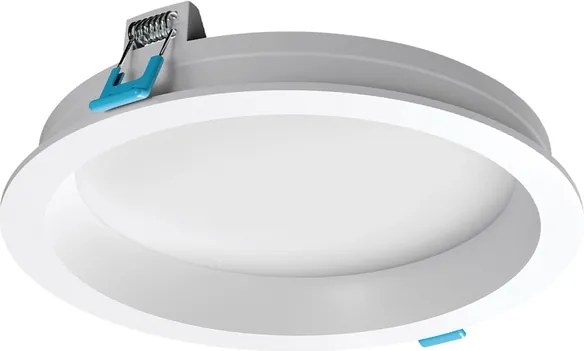 Plafon Led De Embutir Recuado Branco 17w 100° 3000k Deep