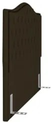 Cabeceira Cama Box Casal King 195cm Siena Z37 Suede Marrom - Mpozenato