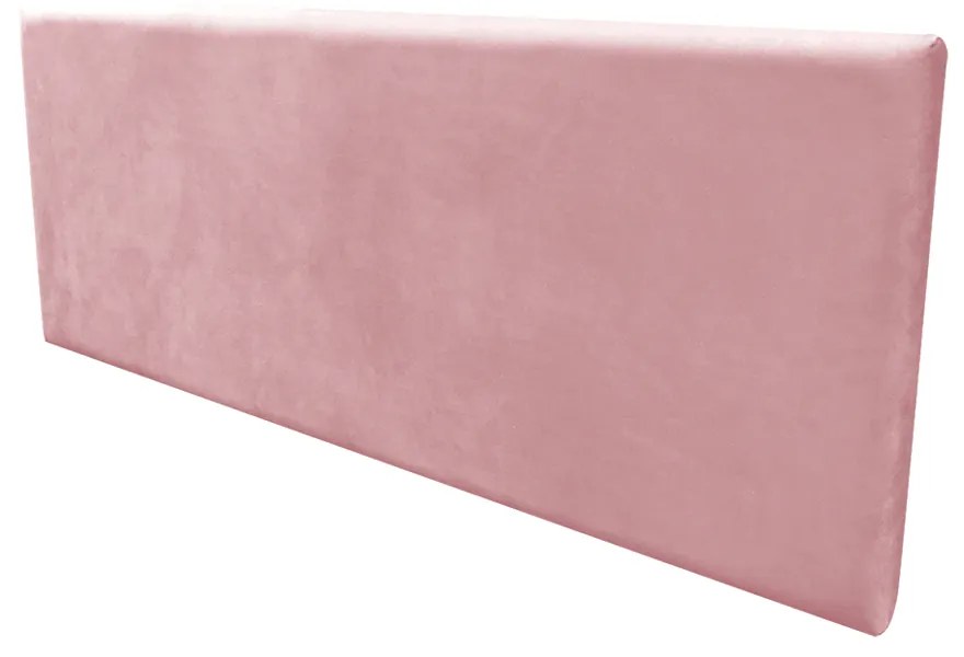 Cabeceira Painel Clean para Cama Box Casal 160 cm Suede M11 - D'Rossi - Rose