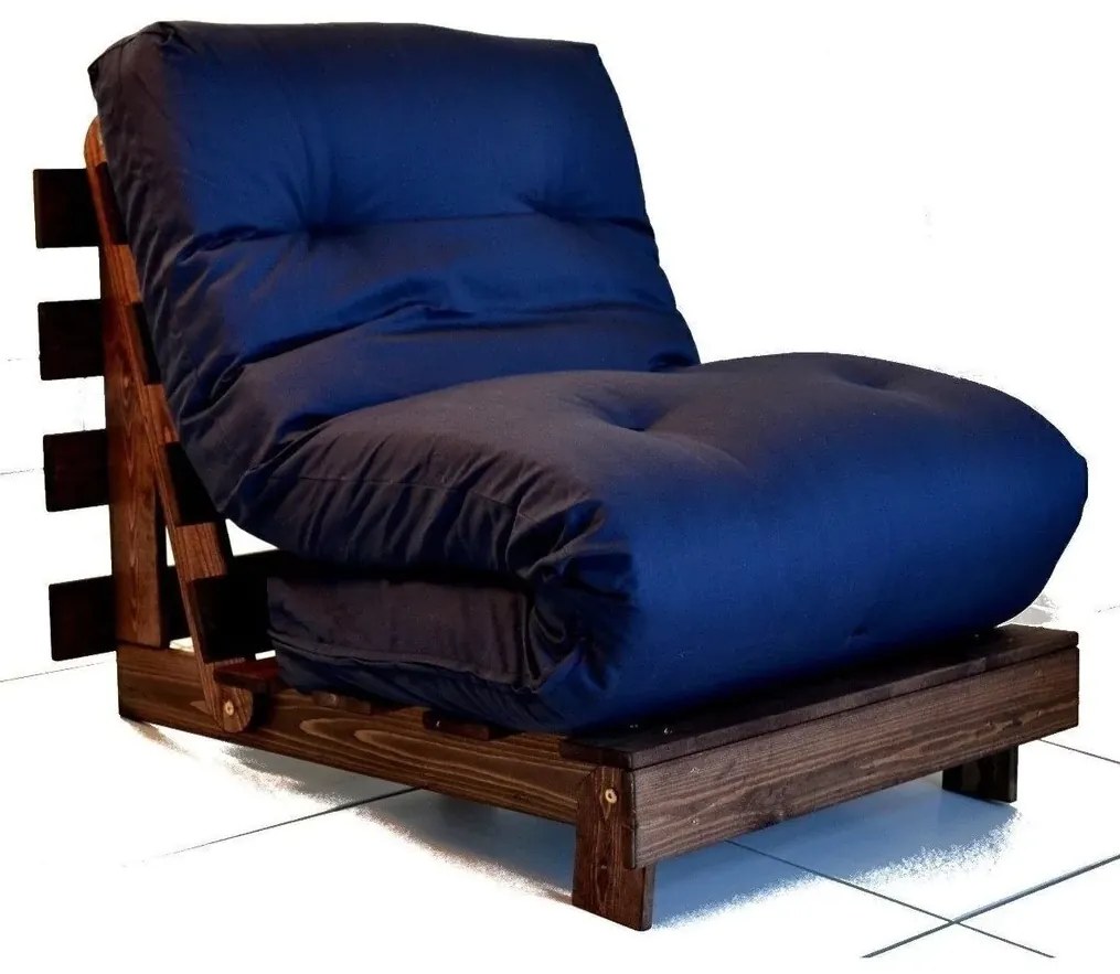 Colchonete Futon Dobravel Enrolavel 135X98X13Cm Orthovida (Preto)