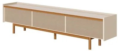 Rack Abrace Cor Off White Tela Sintetica 264cm - 79112 Sun House
