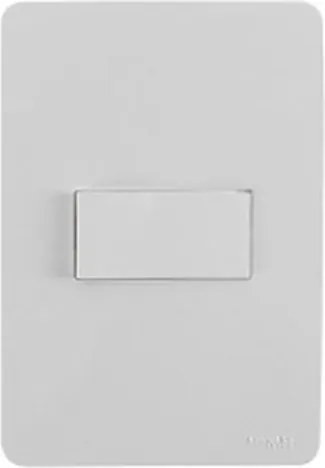 Conjunto Interruptor 4X2 Termoplastico Branco 10A Orion